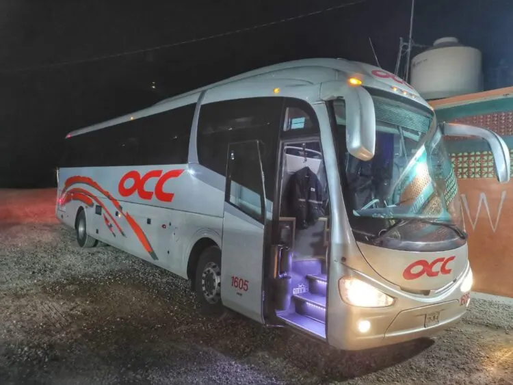 Bus von Oaxaca nach Puerto Escondido, mexiko