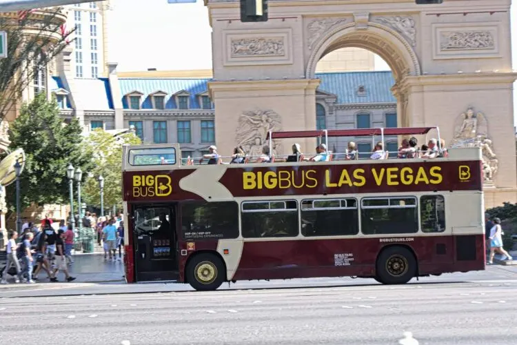 Las Vegas Sightseeing bus