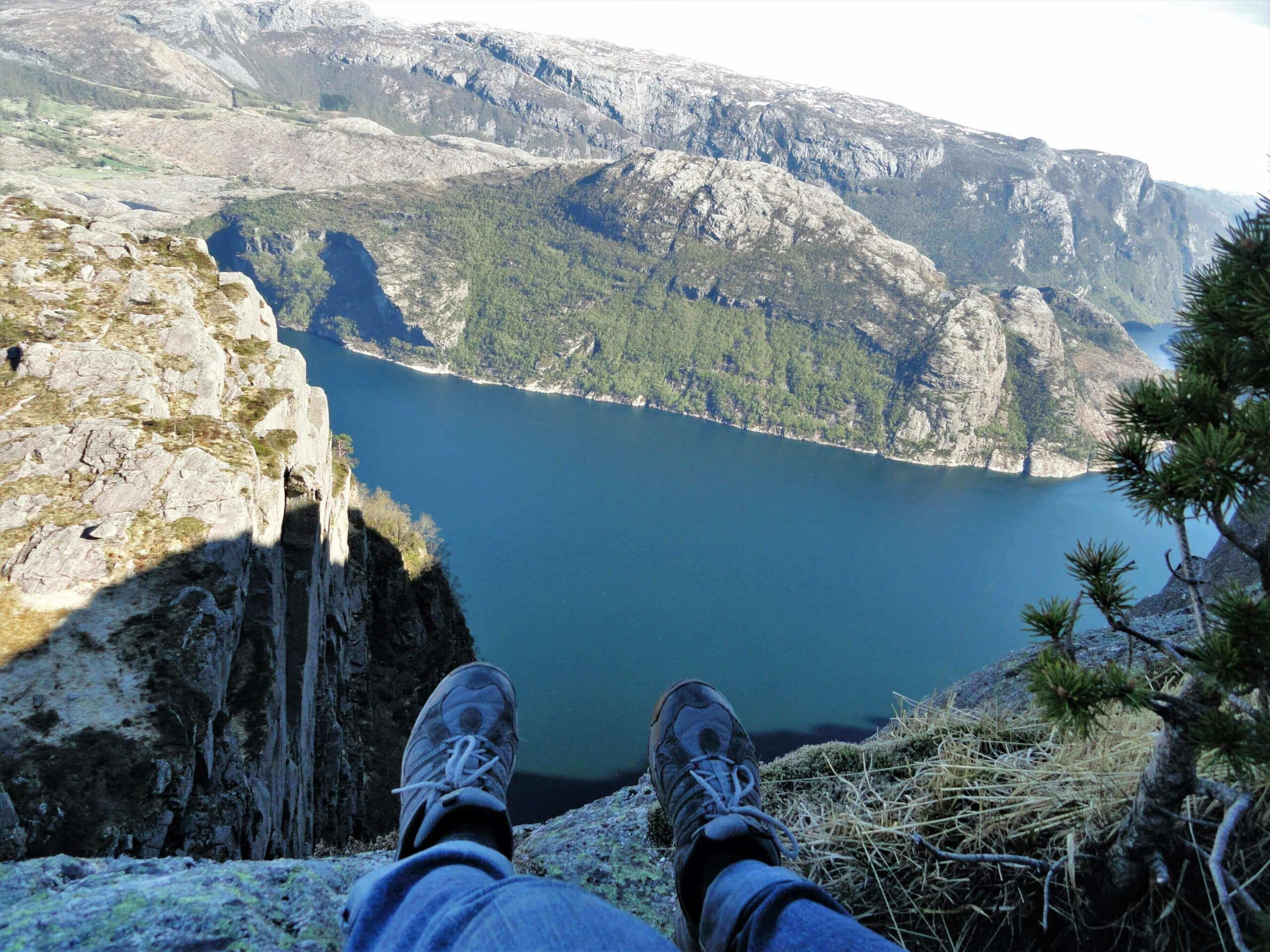 lysefjorden cliff scaled